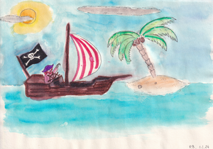 Un bâteau pirate (Jan 1, 2024)